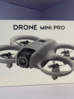 Drone Mini Pro - Gray Mini Drone with Camera